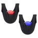 COITEK Bowling Seesaw Bag 2 Pack Bowling Polisher Bag Carrier Ball Cleaner Holder Bag Bowling Cleaner Towel(Black)