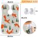 Fox Tree Beard Bib Apron - Non-Stick Waterproof Hair Catcher for Men | Perfect Grooming Gift with 2 Suction Cups - Buy Online on GoSupps.com