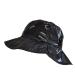 Toutacoo rain hat floppy hat wide-brimmed hat women vinyl L 01-black/ L