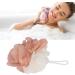 Mesh Bathing Ball | Elegant Body Brush & Loofah for Men & Women | Clean Skin Shower Sponge Puff - Buy Online on GoSupps.com