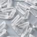 Home Decoration 3-5cm 50g 100g Natural Clear Crystal White Quartz Cluster Points Pillar Column Terminated Wand Specimen Reiki Stones Crystal Cluster (Color : 50g Size : 3-5cm)