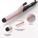 PRETFY 1 1/4 Inch Curling Iron - Adjustable Temperature Ceramic Barrel Fast Heat for Long & Medium Hair - Dual Voltage Hair Waver for Women - Buy Online on GoSupps.com