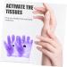 FRCOLOR 2 Pairs Hand Wax Set Foot Wax Set Nail Art Gel Paraffin Bags Mitts Covers Foot Wrapping Cover Clear Gloves Sheer Gloves Wax Warming Cover Paraffin Wax Film Wax Bag Simple Piguet - Buy Online on GoSupps.com
