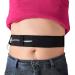 PD Belt for Peritoneal Dialysis Catheter - Stretchy Breathable Abdominal Holder - Adjustable for Secure Dialysis Line & Peg G Feeding Tube - Peg Tube Supplies (Black)