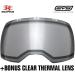 Empire EVS Paintball Mask/Goggle - Black | Includes 2 Thermal Lenses - Buy Online on GoSupps.com