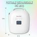 BIDUO Rechargeable 86W UV LED Cordless Nail Lamp with 4 Timer Settings and Smart Sensor - White - Buy Online on GoSupps.com