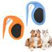 2 PCS Pet Knotting Comb for Cat Dog Pet Knotting Comb Pet Grooming Tool Pet Knotting Blade Comb Medium Long Hair Pet Knotting Hair Removal Dematting Comb (B)