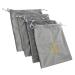 LALADEFIEE 4pcs Fabric Drawstring Bag Large Drawstring Bag Hair Dryer Storage Bags