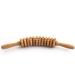 Ribnican Anti-Cellulite Massage Roller - Wooden Maderotherapy Massager with Handle - 40 cm | International Shipping - Buy Online on GoSupps.com