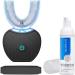 Ultrasonic Toothbrush Automatic Toothbrush 360 Auto Sonic Toothbrush Teeth whitening Brush with Timer & Wireless Charging 360 Ultrasonic Electric Toothbrush for Adult (Black)