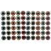 Brule 3-D Epoxy Fish Eyes 60 Pack (3mm-20mm) Handpoured for Fishing Fly Tying Streamers Lures Crafts Combo - 5mm Size - Buy Online on GoSupps.com