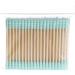 Rtengtunn 100pcs Double Head Cotton Swabs - Cosmetic Makeup & Ear Bud Cleaning Tools - Blue - Buy Online on GoSupps.com