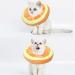 Naiveferry 1Pc Cat Cone Collar Soft Cute Orange Donut Cat Recovery Collar Adjustable Elizabethan Collar Cat Cones to Stop Licking After Surgery Cat Cone for Small Pet (suitable for 1-3 catties) 1 Orange - Buy Online on GoSupps.com