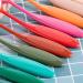 Yoseng 12-Piece Colored Ink Blending Brushes w/ Dust Cover - Ideal for Card Making, Crafts - Color Code Handles - 0.85 Brush Size - Buy Online on GoSupps.com