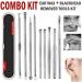 8 Pcs Ear Pick & Blackhead Remover Kit with Storage Box - Earwax Removal & Cleansing Tool Set - Buy Online on GoSupps.com