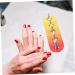 Beaupretty 4 Sets Nail Practice Holder Nail Decorations for Nail Art Creative Nail Display Convenient Nail Display Beauty Fake Nails Nail Holders for Nail Painting Cosmetic Plastic Bracket - Buy Online on GoSupps.com
