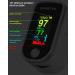 Pulse Oximeter Fingertip - Blood Oxygen Saturation Monitor with Heart Rate - Fast SpO2 Reading - TFT Screen - Lanyard Included - Buy Online on GoSupps.com