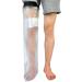 Plawee 2X Waterproof Plaster Bandage - Full Leg Shower Protector for Adults | Waterproof Wound Protection for Foot Ankle & Knee - Buy Online on GoSupps.com