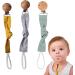 Facynde Pacifier Chain Clip - Baby Pacifier Strap Holder | One-Piece Design & Wooden Clips for Teething Rings - International Shipping - Buy Online on GoSupps.com