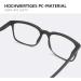 Zenottic Men's Blue Light Blocking Reading Glasses - Classic Anti-UV400 Design | Black 0.0 Prescription - Buy Online on GoSupps.com