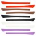 Skyzone glasses end tips 5 pairs of silicone-anti-slip-ear-holed hook holder-drain-sock-sock-leg-tube glasses replacement for metal-d nne sunglasses-glasses legs