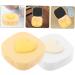 Homsfou Exquisite Contact Lens Holder Case with Makeup Mirror | 7.00x6.80x2.50cm - Ideal for Cosmetic Lenses Sorted Colors & Perfect Travel Accessory - Buy Online on GoSupps.com
