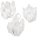 Healing White Crystal Quartz Cluster 1.85-3.5'' - Natural Mineral Geode Druzy Specimen by JSDDE - Buy Online on GoSupps.com