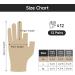 Segbeauty Cotton Gloves - 12 Pairs for Neurodermatitis | Thin Touchscreen Gloves for Women | Gray Exposed Fingers for Dry Hand Repair - Buy Online on GoSupps.com
