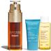 Clarins Gift Set | Double Serum Light Collection 115ml | Worth 107 | Double Serum Light Texture 50ml Hydra-Essentiel HA Silky Cream 15ml Hydrating Toning Lotion 50ml - Buy Online on GoSupps.com