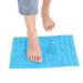 Foot enclosure mat with rubber mat spikes and magnet stimulates the blood circulation portable from medical TPE material versatile for office or at home (blue)