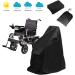 Wheelchair Cover | Mobility Scooter Cover Wheelchair Dust Cover | Waterproof Wheelchair Protection Cover | Wheelchair & Scooter Storage Protective Cover (115x75x130cm Black) 115x75x130cm Black - Buy Online on GoSupps.com