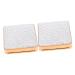 DOITOOL 2pcs Box Empty Box Liquid Foundation Powder Case for Travel Make up Bb Cream 1 count (Pack of 1) Goldenx2pcs