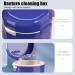 Blue Denture Container for Safe Prosthesis Storage | Dissose Dinner Box for Tooth Care - Buy Online on GoSupps.com