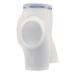 Secure Unisex Soft Hip Protector with Removable Tailbone Pad Large White - Elderly Adult Safety Fall Injury Prevention (Large)