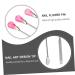 6 Sets 6-Ply Nail Polish Stirring Brushes - Reusable UV Gel Mixing Sticks & Spatula for Nail Art | 10.3cm x 1cm - Perfect for Salon & DIY Pigment Mixing - Buy Online on GoSupps.com