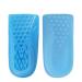 Half Height Increase Heel Cushions Insole Shoe Lift Insert Metatarsal Pad for Plantar Fasciitis Heel Pain Bone Spur Arch Support Leg Length bl Blue