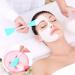 Sioppkik Silicone Facial Mask Brush - Double-Sided Face Mask & Cleaning Brush Set | DIY Beauty Tools (2 Pieces) - Buy Online on GoSupps.com