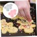 COHEALI 2pcs Silicone Mold Silicone Candy Mold Gingerbread Men Candy Mold Cartoon Shaped Mold Fudge Dessert Assorted Color 1 21.2X16.4X3CM - Buy Online on GoSupps.com