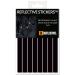 B REFLECTIVE - Set of 8 Retro Reflective Stickers for Scooters, Bikes, Motorcycles. - Multi Support Strips - High Visibility - 3M Technology - Maximum grip Black 8 strips of 0,45" (1,15cm) wide