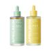 APRILSKIN 3-SECOND Soothing & Brightening Serum Duo: Mugwort Centella Serum & Vita Kojic Serum | Mugwort + Centella Dual Calming | Vitamin C + Kojic Complex