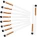FOMIYES 50 Pcs Makeup Brush Makeup Eyeshadow Brush Eye Shadow Brush for Makeup White Wooden Handle 17.50X1.00X1.00CMx5pcs Whitex5pcs - Buy Online on GoSupps.com