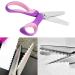 Pinking Shears Scissors for Fabric - 2-Piece Bundle of Zig Zag & Scalloped Shears | 100% Stainless Steel - Ideal Craft Scissors for Decorative Edges - Buy Online on GoSupps.com