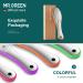 MR.GREEN Foot File for Hard Skin and Calluses Foot File Double Sided Professional Stainless Steel Pedicure Foot Care Tool Foot Scraper(Orange) - Buy Online on GoSupps.com