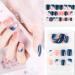 dijiusidy False Nail Fashionable Various Shapes Fingernail Full Coverage Strong Viscosity Adjustable Paster for Manicure Art 16 F741 16 1 count (Pack of 1) - Buy Online on GoSupps.com