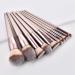 Eighosee 10Piece Makeup Brushes Champagne Gold Foundation Brushes Eye Shadow Brushes - Buy Online on GoSupps.com