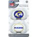 NFL Los Angeles Rams BabyFanatic Pacifier 2-Pack - Officially Licensed League Gear - Buy Online on GoSupps.com