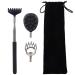 3 pieces of back scratches pull -out scratches telescopic rod back scratch for the back and head with storage bag relief from itching