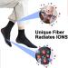 Buy Tourmaline Ionic Body Shaping Stretch Socks - 5/10 Pairs Foot Massage Therapy - Enhance Wellness & Comfort - Buy Online on GoSupps.com