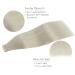 Buy If Salife 22-Inch Gray Remy Invisible Tape Extensions - 20Pcs 50g Silky Straight Real Hair | Skin Weft Remy Tape Extensions - Buy Online on GoSupps.com