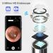1080p HD Digital Otoscope Camera with Light - Ear Wax Removal WiFi Endoscope for iPhone iPad & Android - IP67 Waterproof 3.9mm Ultra-Thin Design (Black) - Buy Online on GoSupps.com